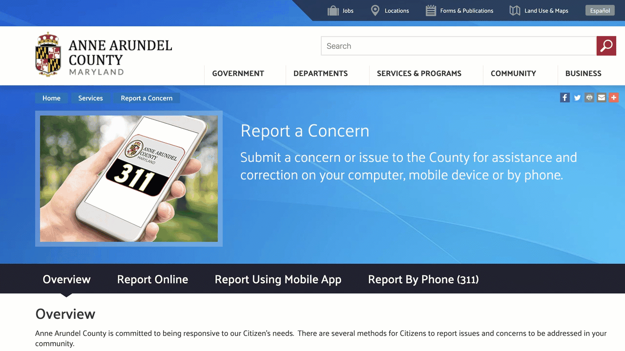 Increasing Public Service Requests - The county is proud of these results. According to the administration, their goal is to provide a wide range of opportunities for citizens to get involved and have a say in government. They believe that keeping citizens informed and engaged is the way government should work.