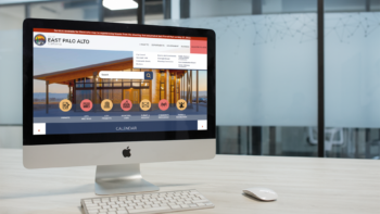 iMac computer, keyboard, and mouse on an office work desk