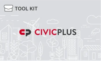 Tool Kit thumbnail illustration - CivicPlus logo and tool kit on a grey background